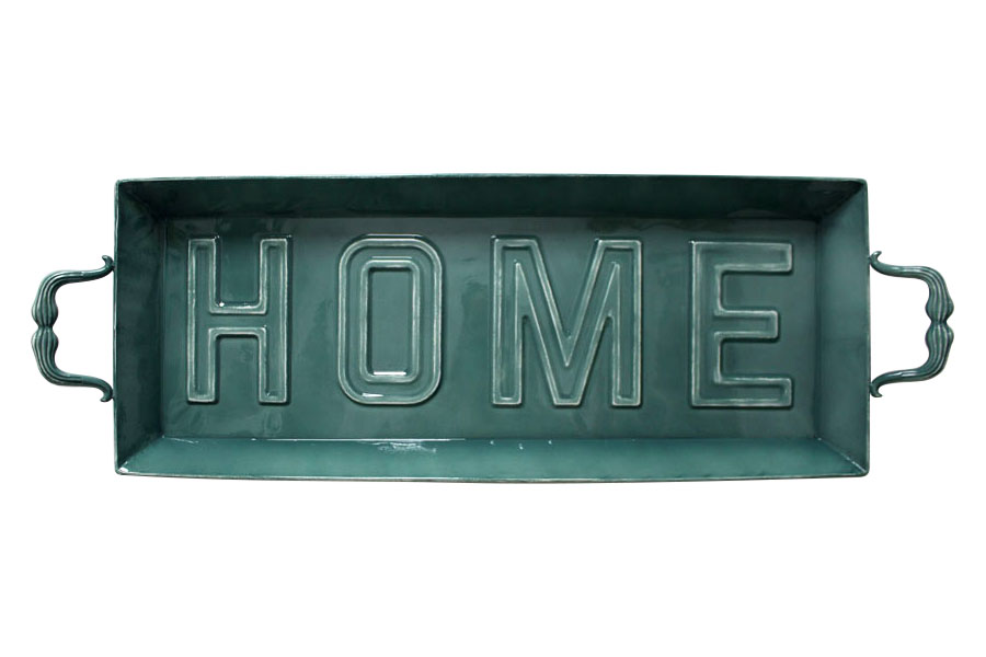 31 in. Metal Wall Decor, Bule