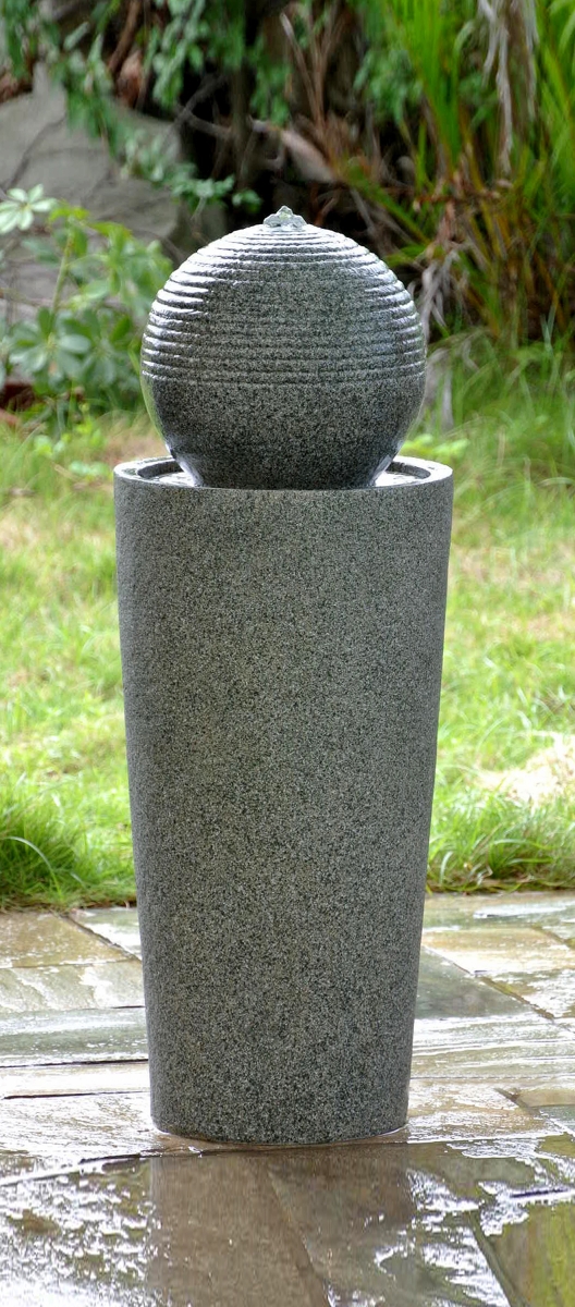 Metropolitan Water Fountain with LED Illumination