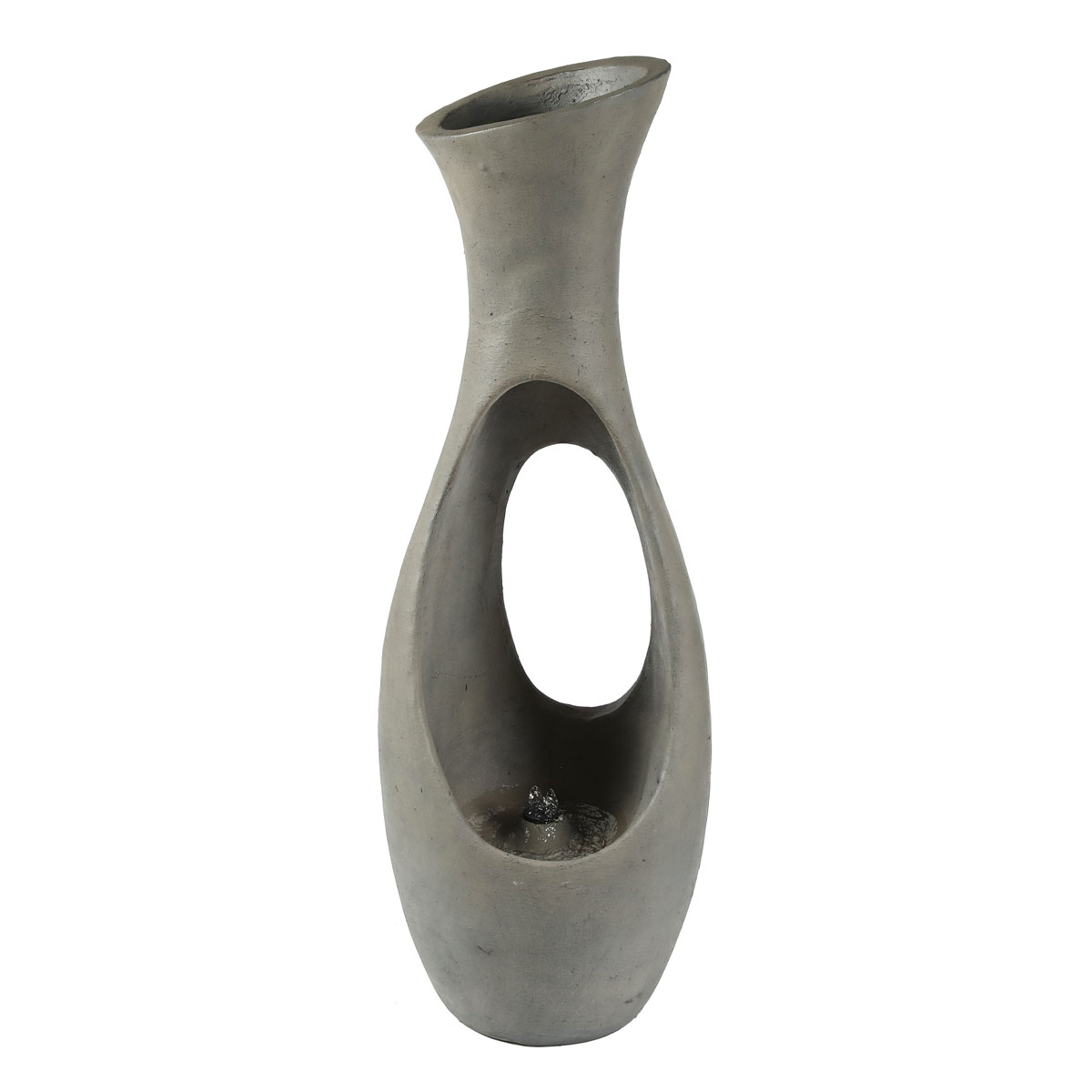 Vase Shape Fountain with LED Light