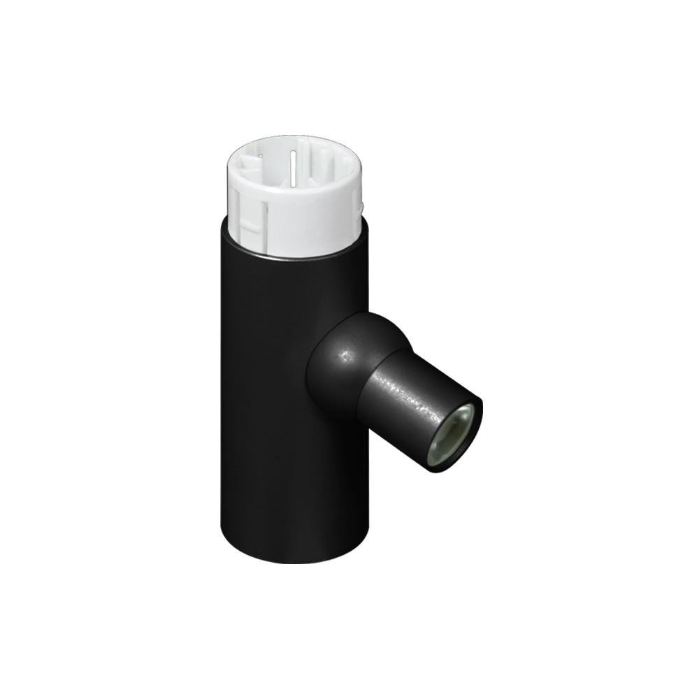 Jesco Lighting SD108CC-BAS-B 2.06 in. Base with Power Connector, Black