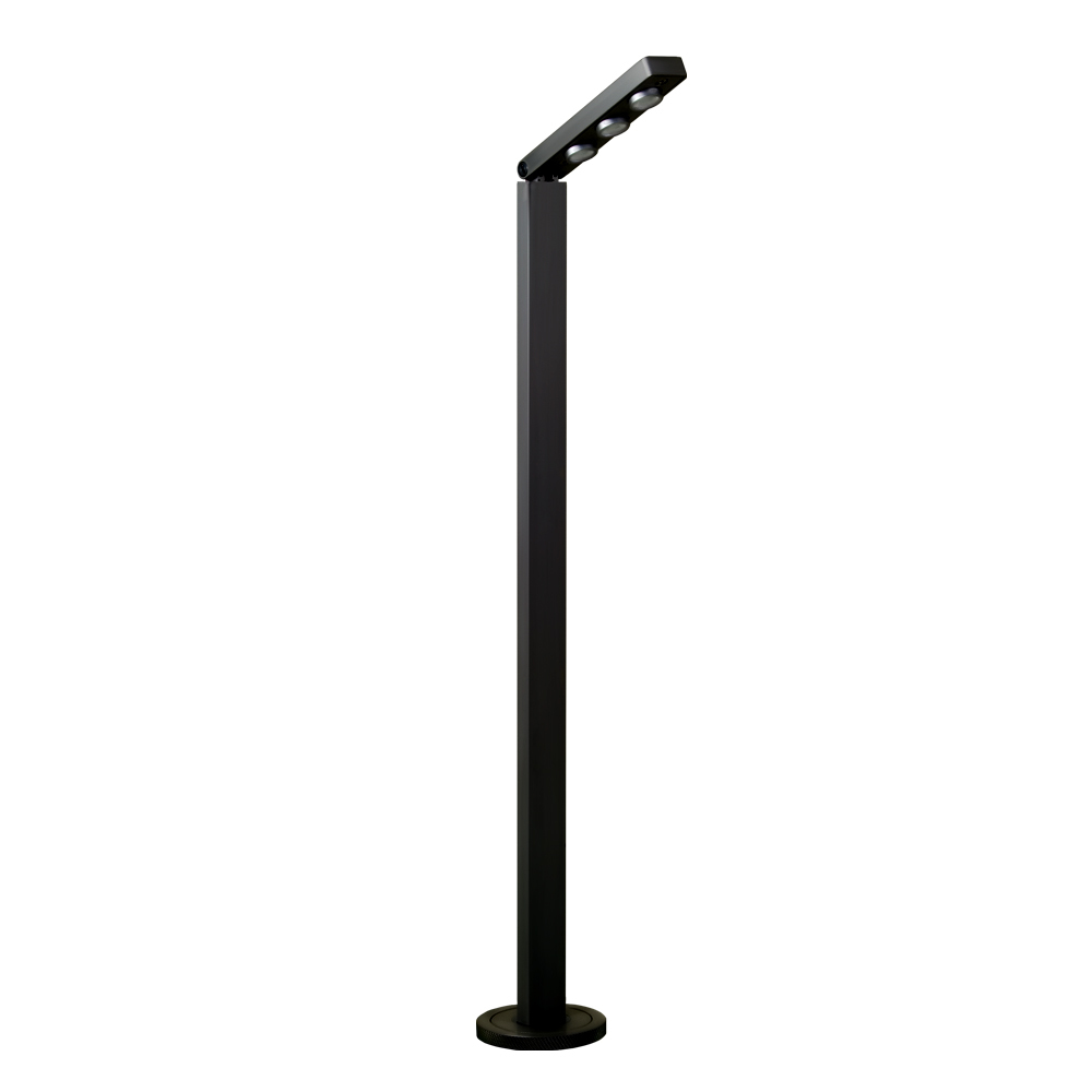8 in. Stem Cylinder Luminaire, 4000K - Silver