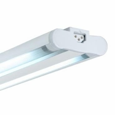 Picture of Jesco Lighting SG5AT-35-64-WH 3 Wire Grounded Twin Adjustable T5 Sleek Plus - Fluorescent 35W Undercabinet Fixture, 6400K - White