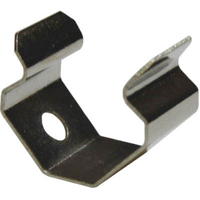 45 deg Mounting Clip - Brushed Aluminum