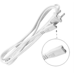 6 ft. 2 Wire Power Cord & Plug