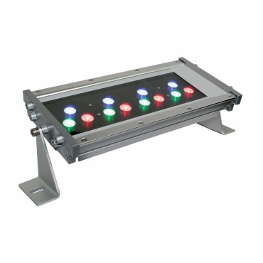 Picture of Jescolighting WWT48180HW30RGBA 48 in. 30 DEG - Triple Aluminum Series Outdoor Wall Washer