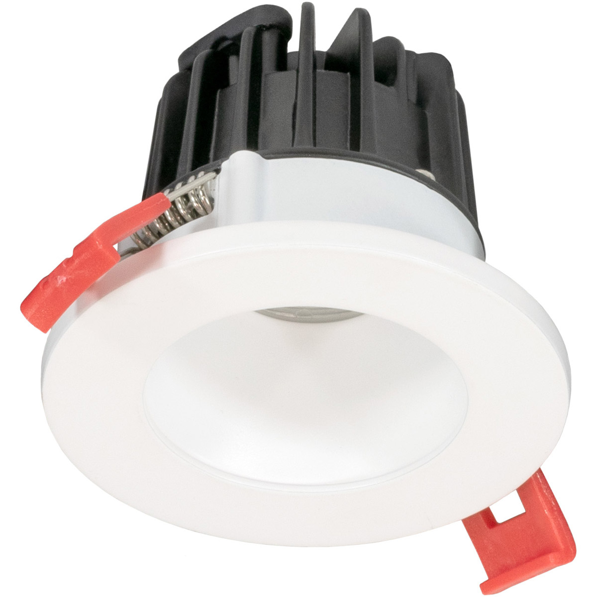 RLF-2108-SW5-38D-WHWH 2 in. 8W 5CCT 90CRI 38D Downlight LED Miniature Trimmed Recessed Downlight with Interchangeable Reflectors & Trim, White