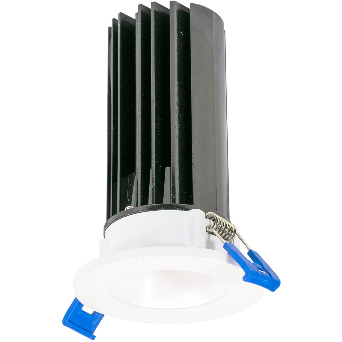 2 in. 15W 5CCT 90CRI 38D Downlight LED Miniature Trimmed Recessed Downlight with Interchangeable Reflectors & Trims, White