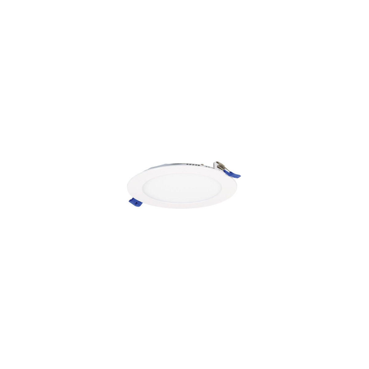 6 in. 14W 5CCT 90CRI Luke LED Round Ultra Slim Downlight, White