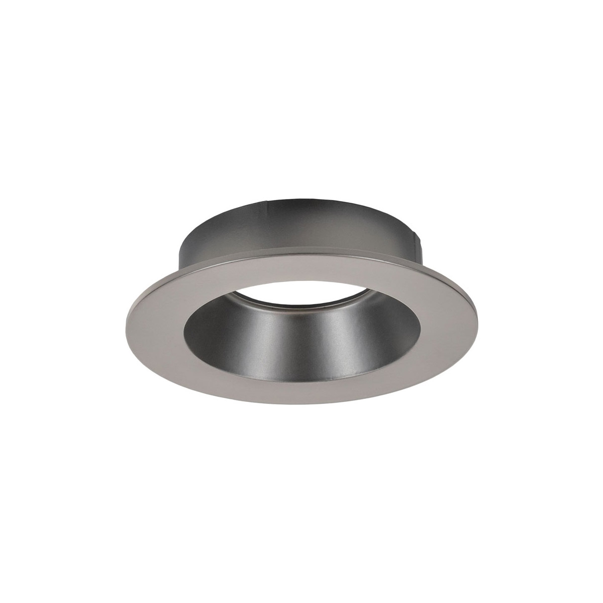 4 in. Round Trim Downlight for RLF-4115 Light Engine, Black