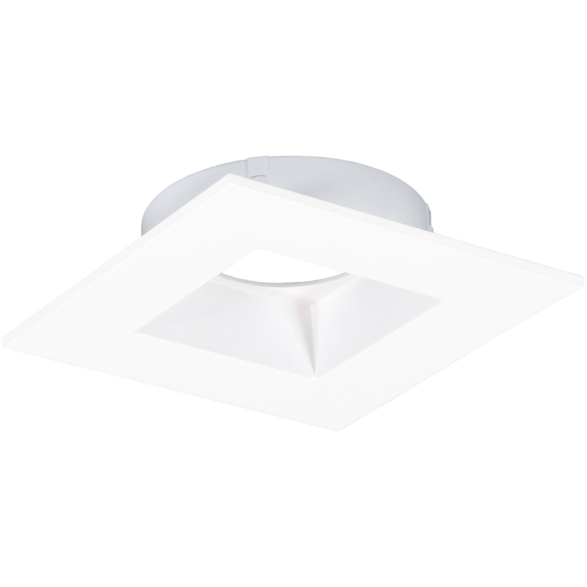 4 in. Square Trim Downlight for RLF-4115 Light Engine, White