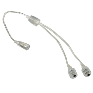RGB 2 Way Power Splitter for Clear Wire