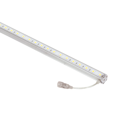 Dimmable Linear LED Fixture for Wet, Damp & Dry Locations - Aluminium, Red