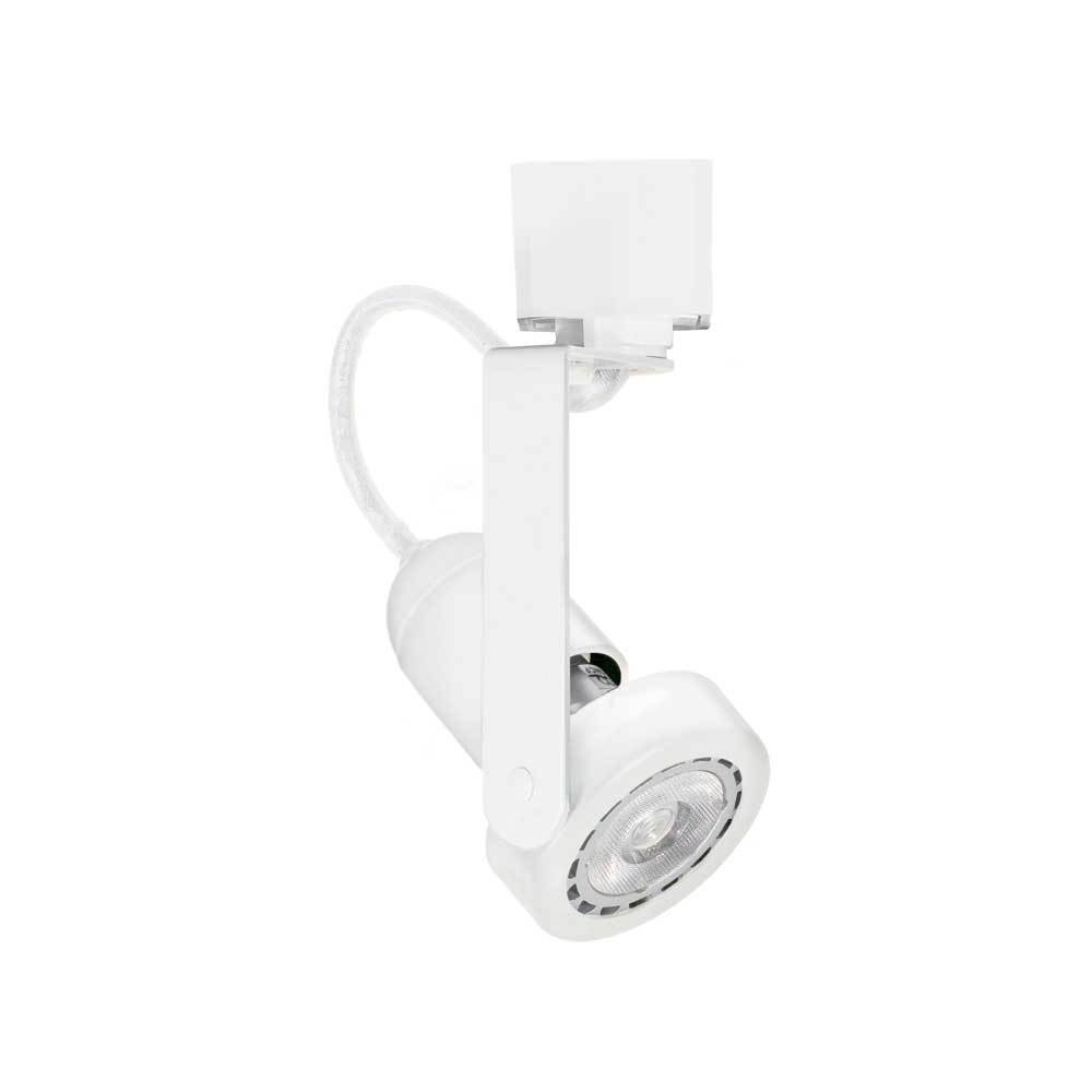 10 Mini Light Gimbal Line Voltage Track Head, White
