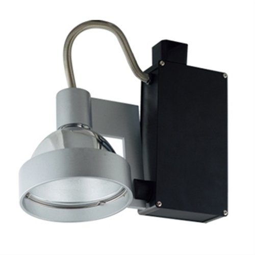 39W H-3 Wire Single Circuit Track System, Silver