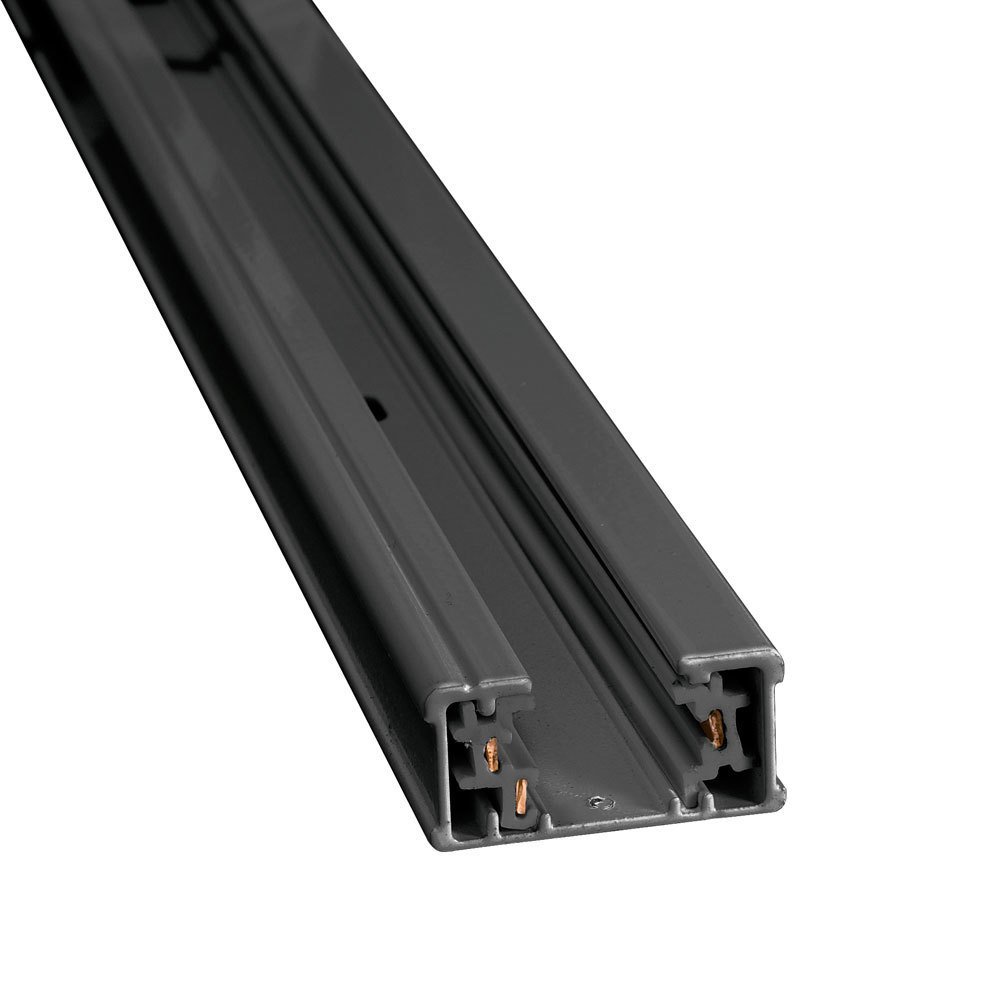 2 ft. Single Circuit Halo Track - Black