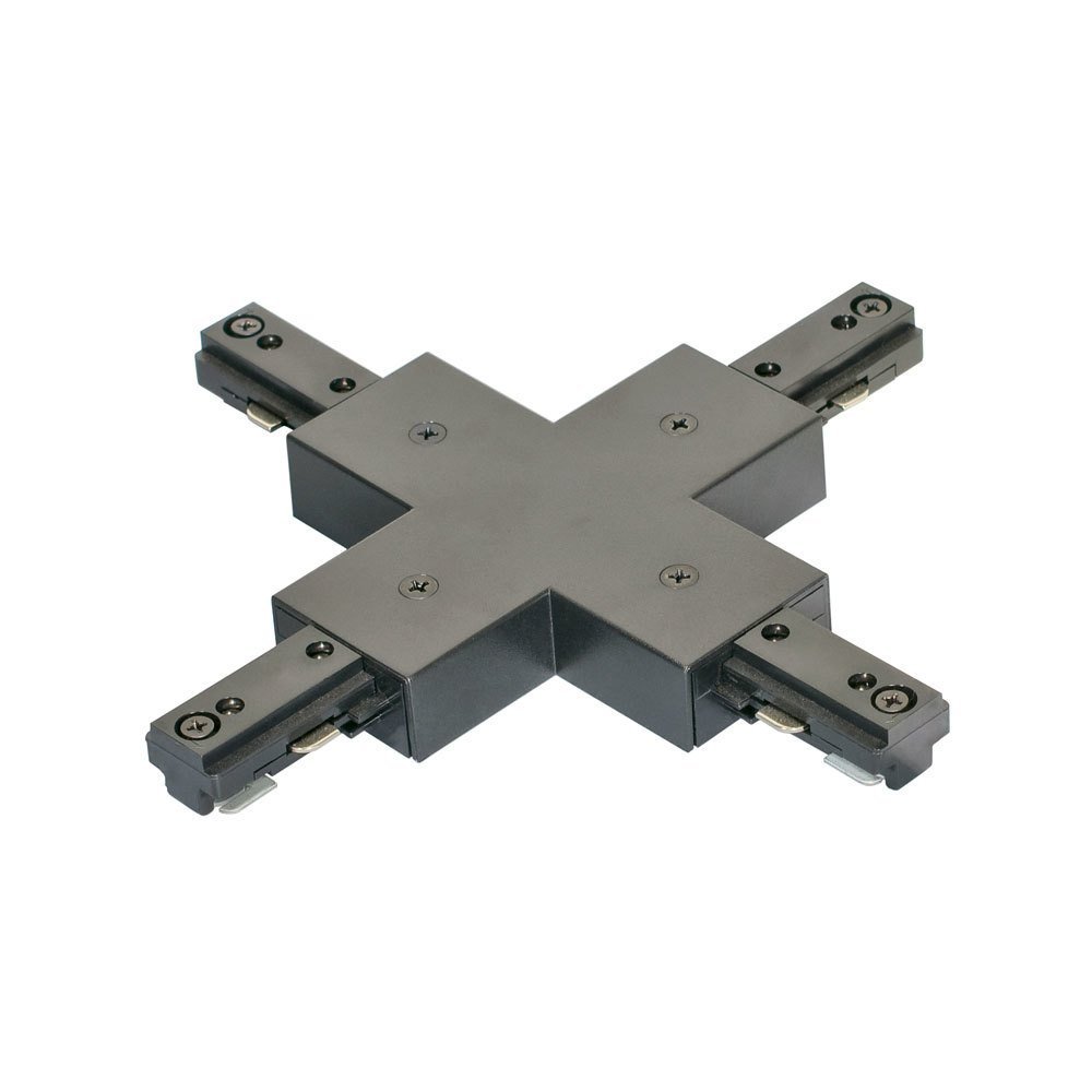 X Connector Feed for Halo Track - Black