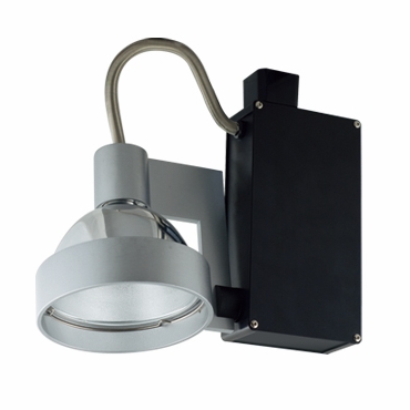 Jesco Lighting HMH701P3070S 7W 3-Wire Single Circuit Track System, Silver