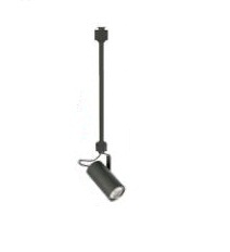 Line Voltage Fixture Extension, Black
