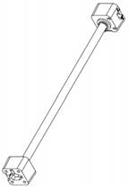 Line Vage Fixture Extension - White