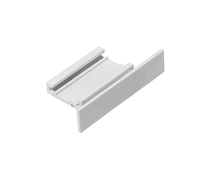 End Cap for JRC Recessed Channel - White