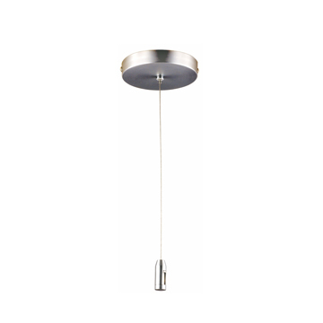 12 ft. Monorail Aircraft Cable Suspension, Satin Nickel