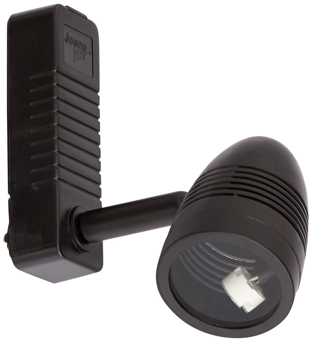 Mini Deco Series Low Vage Track Head for L 2-Wire Single Circuit Track System, Black