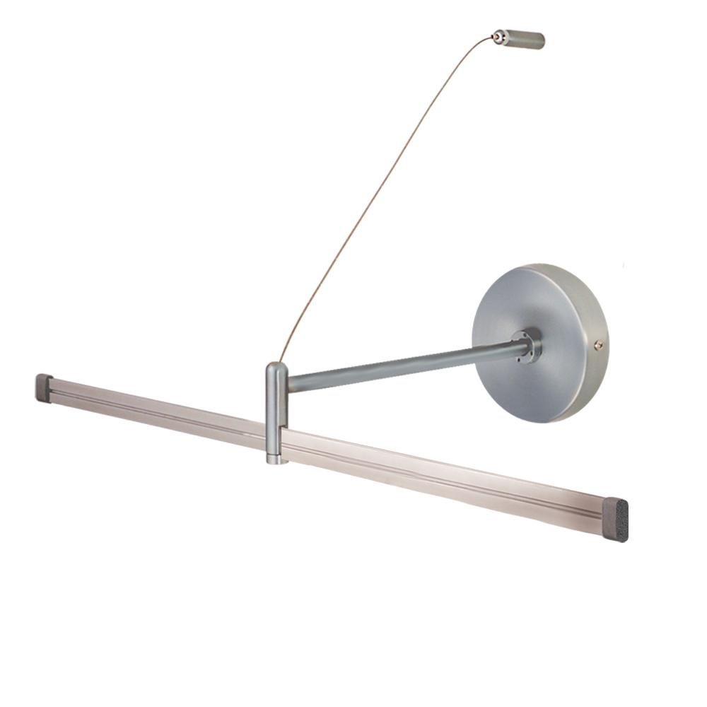 Jesco Lighting MA-WMPF12CH 12 in. Wall Monorail Power Feed, Chrome