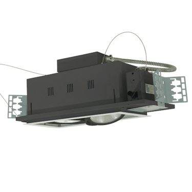 Jesco Lighting MGP38-2SB 2 Light Double Gimbal Linear Recessed