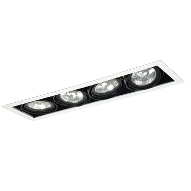 4-Light Square Par30 Double