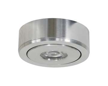 Picture of Jesco Lighting PK921-4-38-309-SV Adjustable Cob LED Recessed Puck - Silver