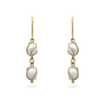Picture of J Goodin IE-LE6937Y Pearl Drops&#44; Yellow & Gold