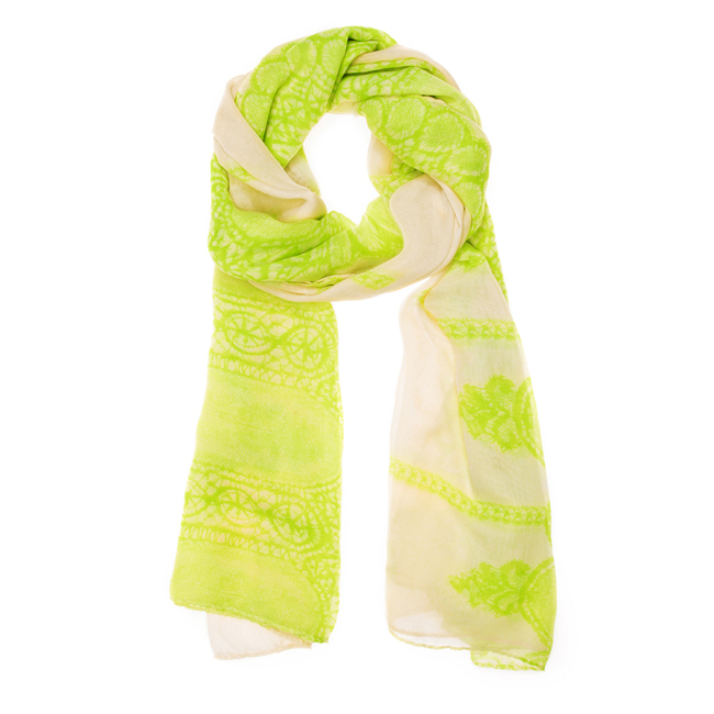 Picture of Jgoodin CO-CMF3336-GREEN Womens Tina Scarf&#44; Green