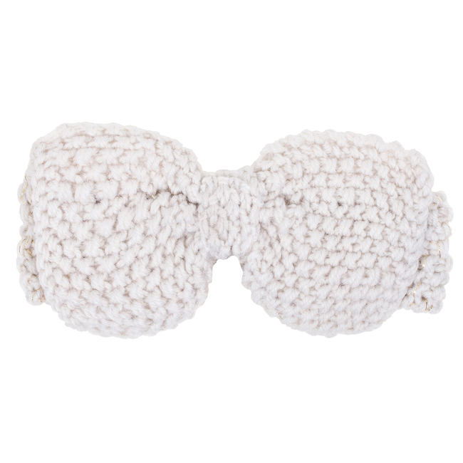 Womens Off White Maryanne Knitted Headband - White