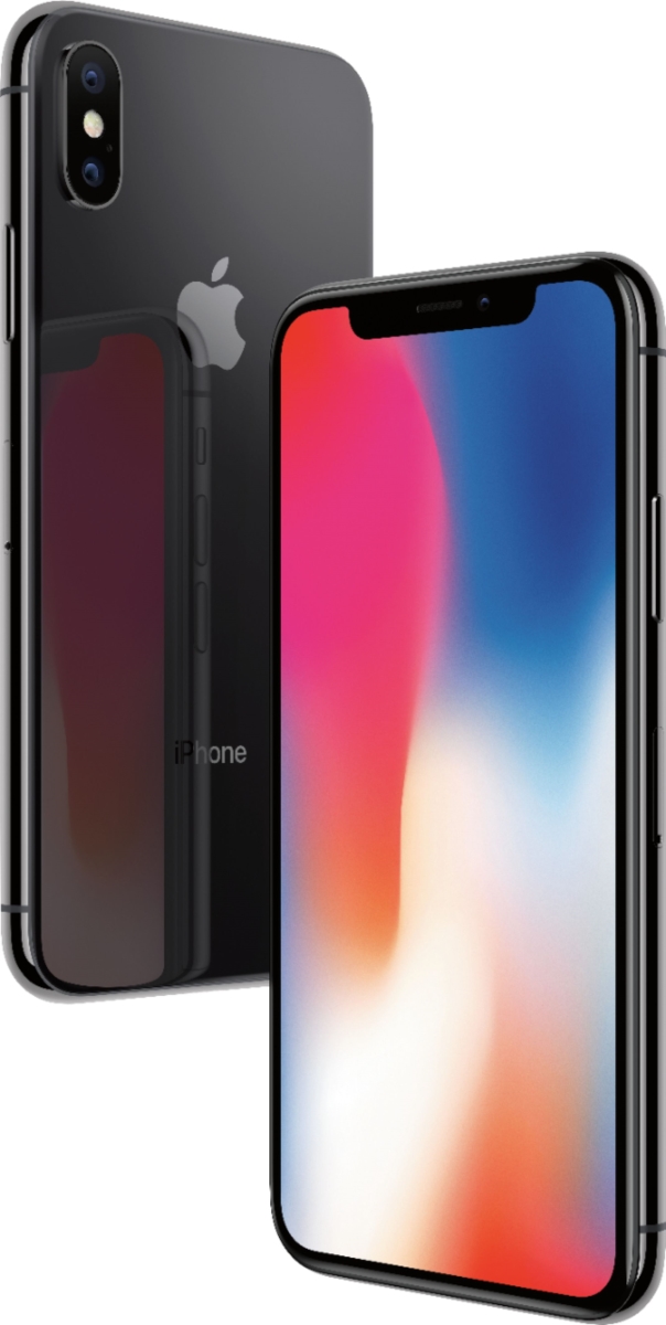 Picture of Apple PAC500084 256GB A1901 Unlocked GSM Phone with Dual 12MP Camera for iPhone X - Space Gray