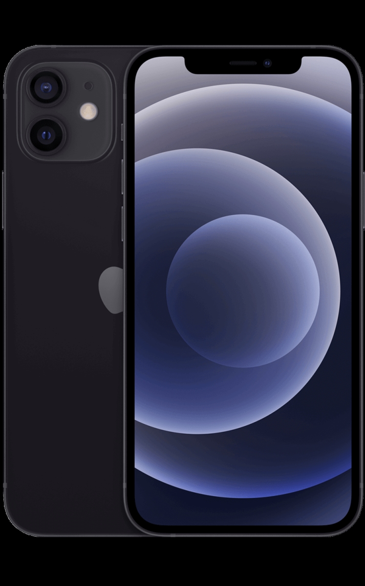 Picture of Apple PAC500196 128GB GSM & CDMA Fully Unlocked Phone for iPhone 12 - Black