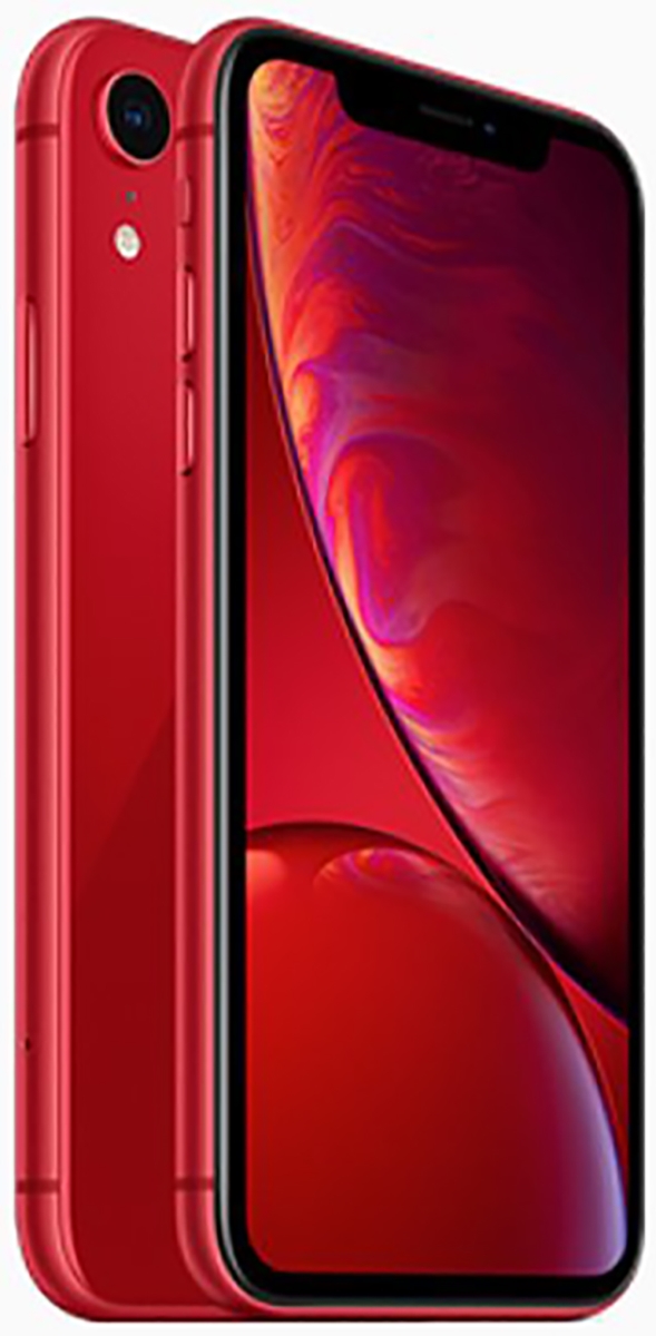 Picture of Apple PAB100165 64GB Fully Unlocked Phone with Verizon Plus Sprint Plus GSM Unlocked Phone for iPhone XR - Red