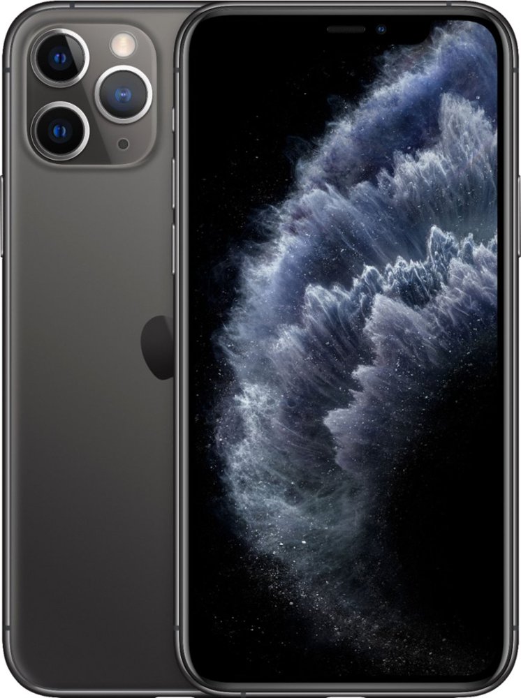 Picture of Apple PAC500155 64GB Fully Unlocked Phone with Verizon Plus Sprint Plus GSM Unlocked Phone for iPhone 11 Pro - Space Gray
