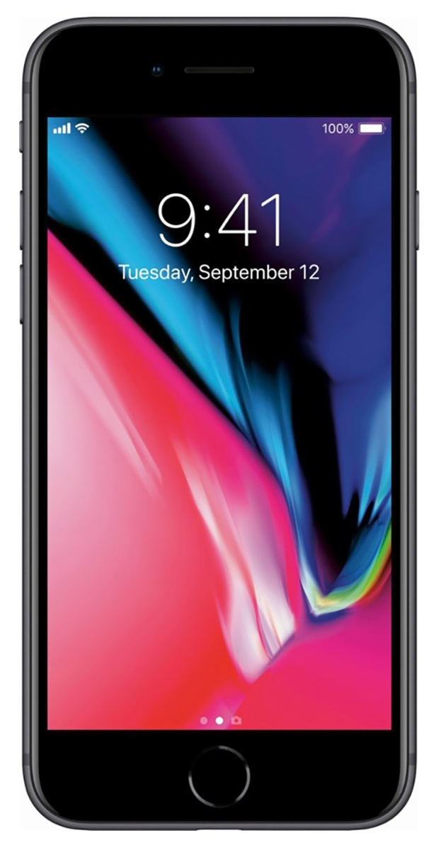 Picture of Apple PAB100104 256GB Unlocked GSM Phone with 12MP Camera for iPhone 8 - Space Gray