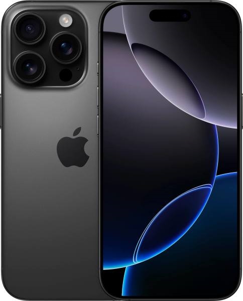 Apple MYW33LL/A iPhone 16 Pro Max 256GB Black Fully Unlocked Restored Good