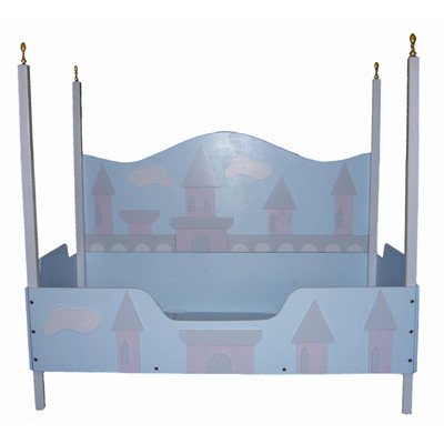 Picture of Just Kids Stuff JKS004-1 Princess Castle Toddler Bed