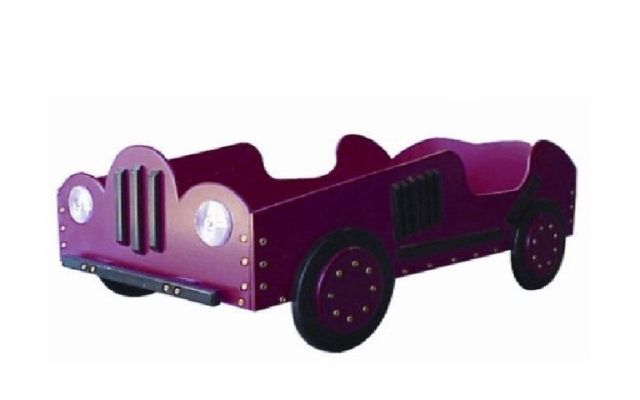 Picture of Just Kids Stuff JKS009-4 Old Style Race Car Toddler Bed - Dark Blue
