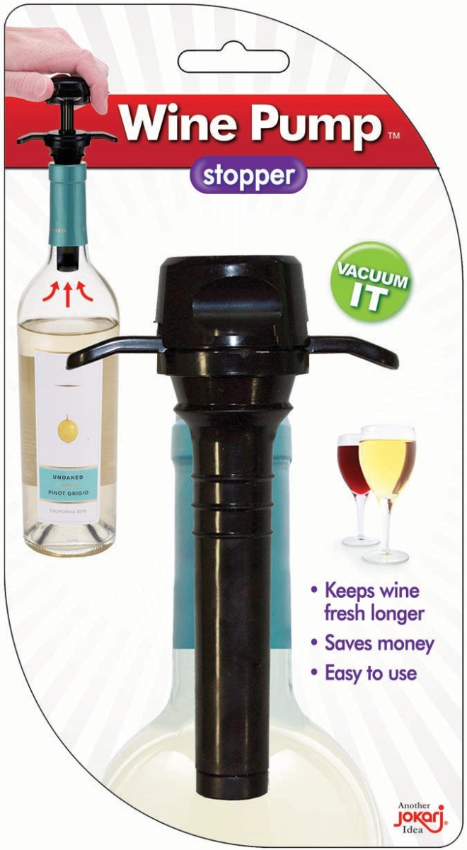 Picture of Jokari 1506001P2 Wine Cork Air-Vac Pump - Set of 2