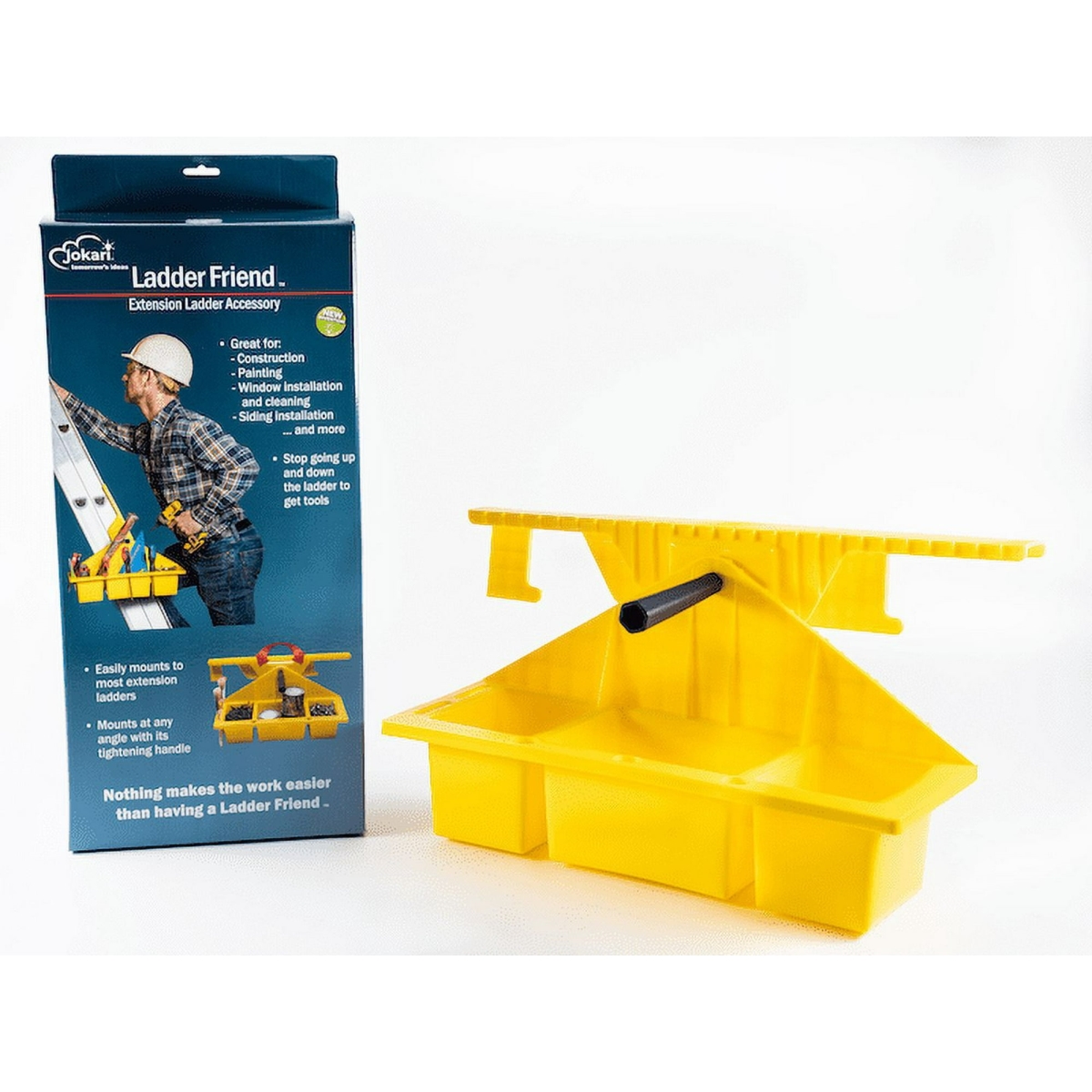 13006 Universal Rotating Ladder Tray, Yellow
