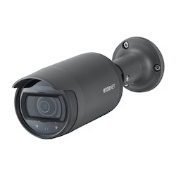 Picture of Hanwha LNO-6012R L Series 2 MP at 30fps 3 mm Fixed Focal Lens White Outdoor Bullet Camera