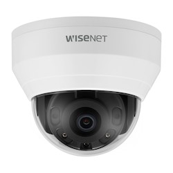 Picture of Hanwha QND-8020R 65 ft. Wisenet Q Network 5MP at 30fps 4 mm Fixed Focal Lens Indoor Dome Camera with Wisestream II 120dB WDR IR LEDs