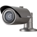 Picture of Hanwha QNO-8010R 65 ft. Wisenet Q Network 5MP at 30fps 2.8 mm Fixed Focal Lens Outdoor Vandal Bullet Camera with Wisestream II 120dB WDR IR LEDs