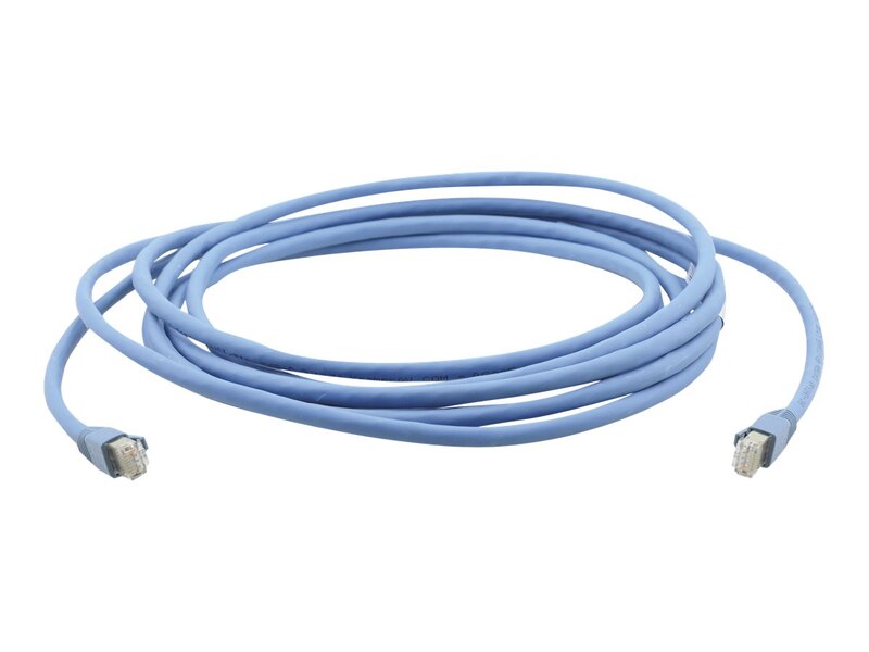 Picture of Kramer Electronics 99-3460006 6 ft. Cat6A Blue U-FTP Molded 650 MHz Cable for DGKat HDBaseT LAN & 4K Applications