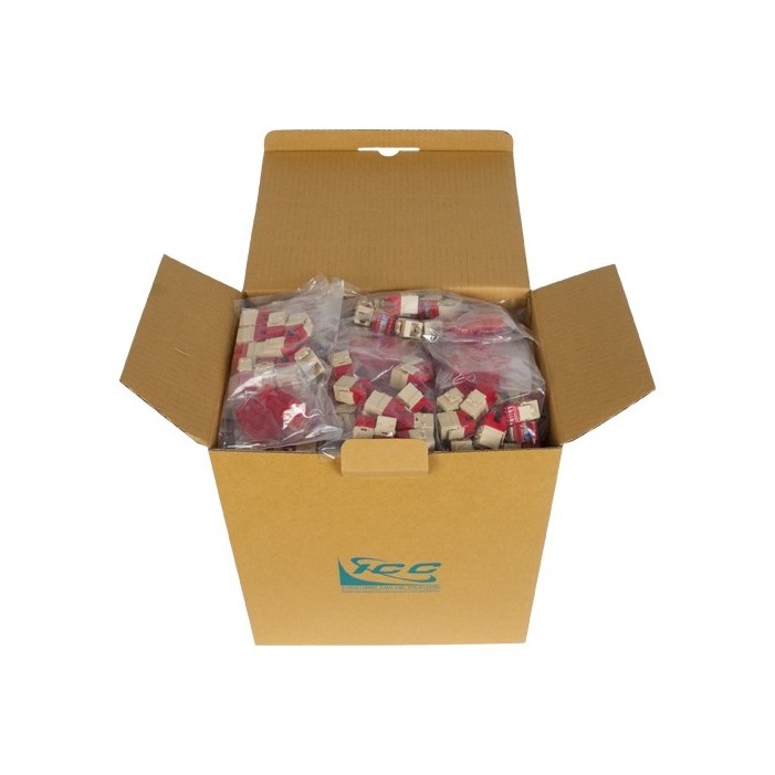 Picture of ICC IC107F6RIV Cat6 HD Ivory Module Without Jack EZ&#44; Pack of 400