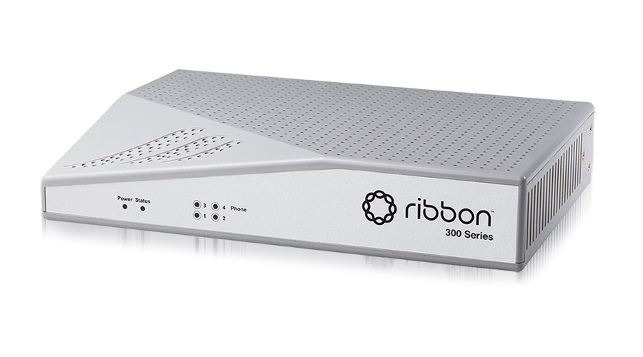 Picture of Ribbon Communications EDGE-302-2S EM-300 Intelligent Edge Analog Gateway Mode with 4 LAN & 2 XS Ports License&#44; 1-Year Basic Support