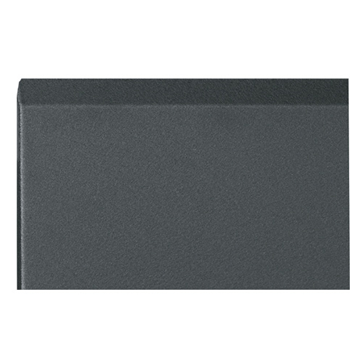 Solid Front Door - Black - 37 Rack Units - Keylock Security